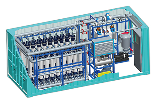 Sistema de Tratamiento de Agua en Contenedor