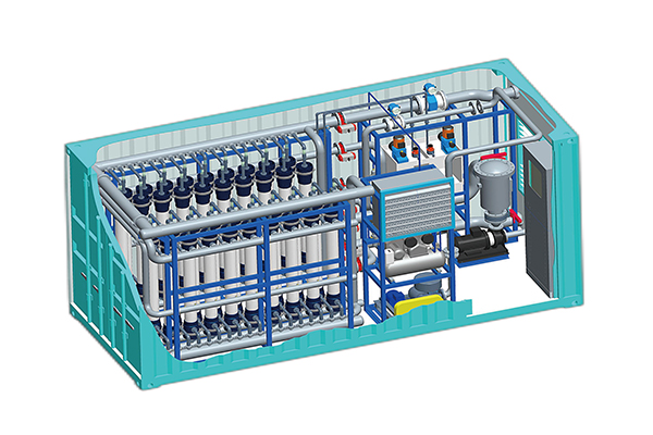 Sistema de Purificación de Agua CMF en Contenedores