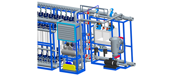 Sistema de Purificación de Agua CMF en Contenedores