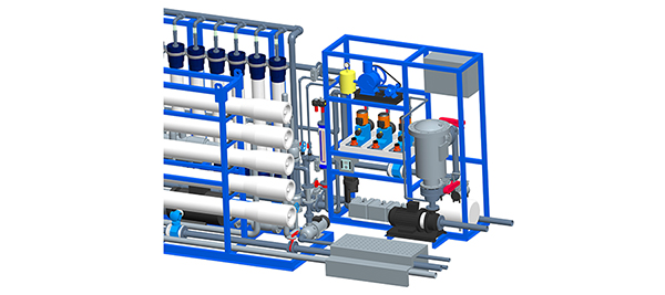 Planta de Desalinización de Agua de Mar UF-RO, Contenerizada